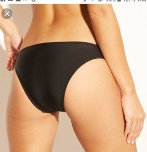 Xhilaration Extra Cheeky Black Bikini Bottom A1038